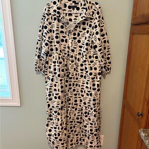 Rachel Zoe Monochrome Geometric Blouse